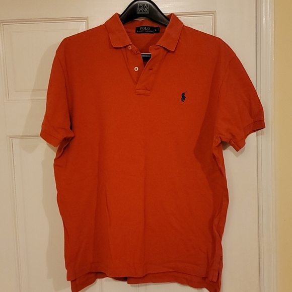Ralph Lauren Large Red and Navy Polos - Picture 2 of 4